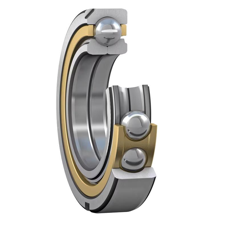 Single-row bearing cutaway image